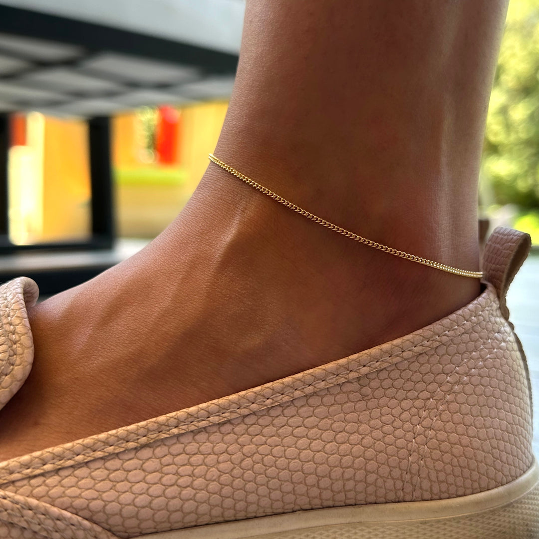 Tobillera Laura Gold