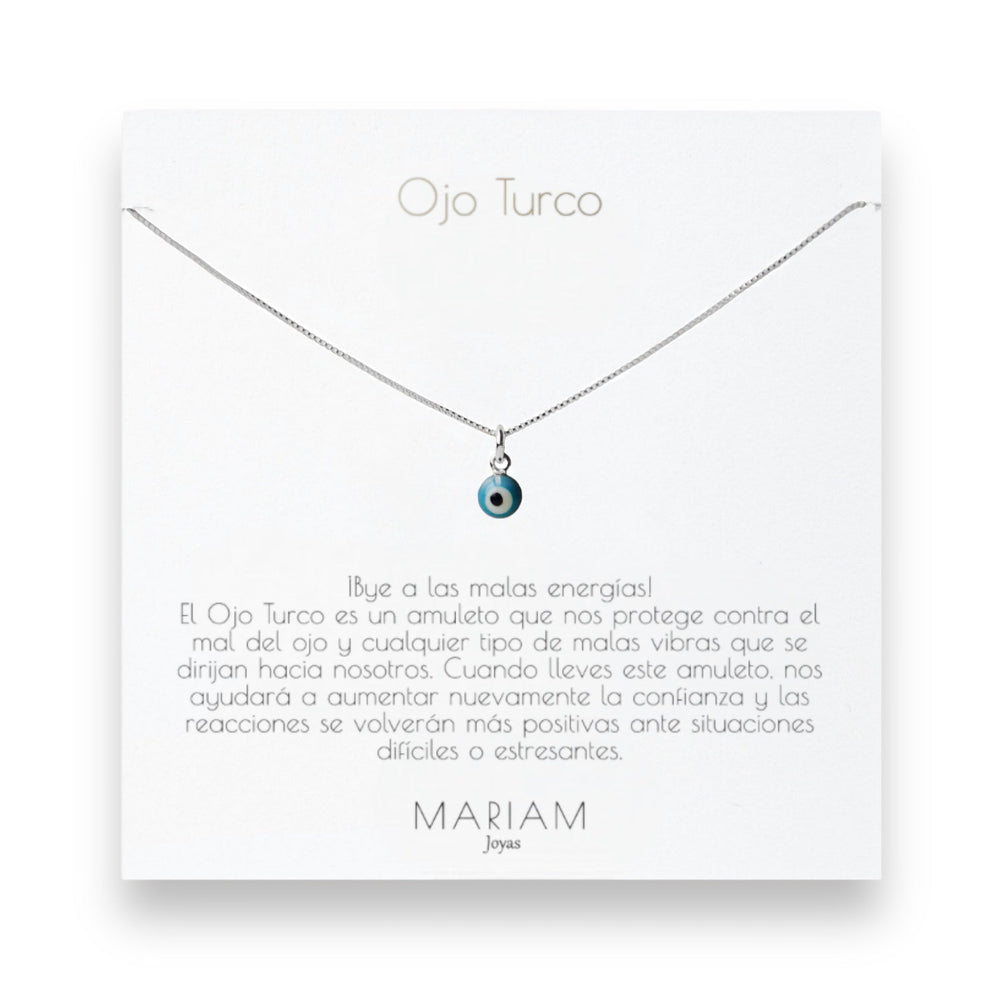 Collar Niña Mini Ojo Turco Silver - Mariam Joyas