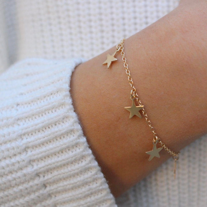 Pulsera Estrellas Gold