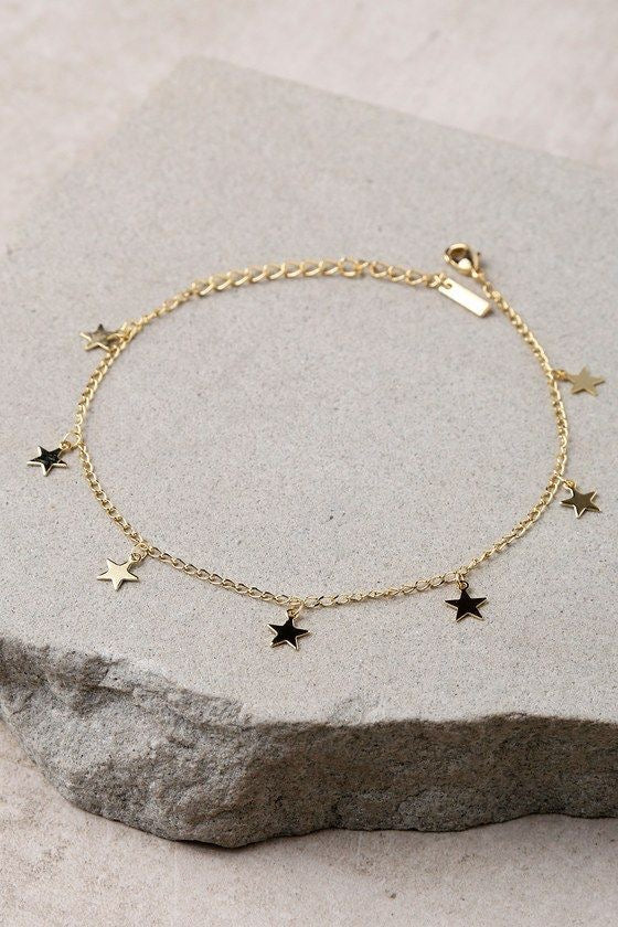 Pulsera Estrellas Gold