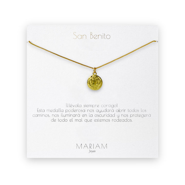 Collar Mini San Benito Gold