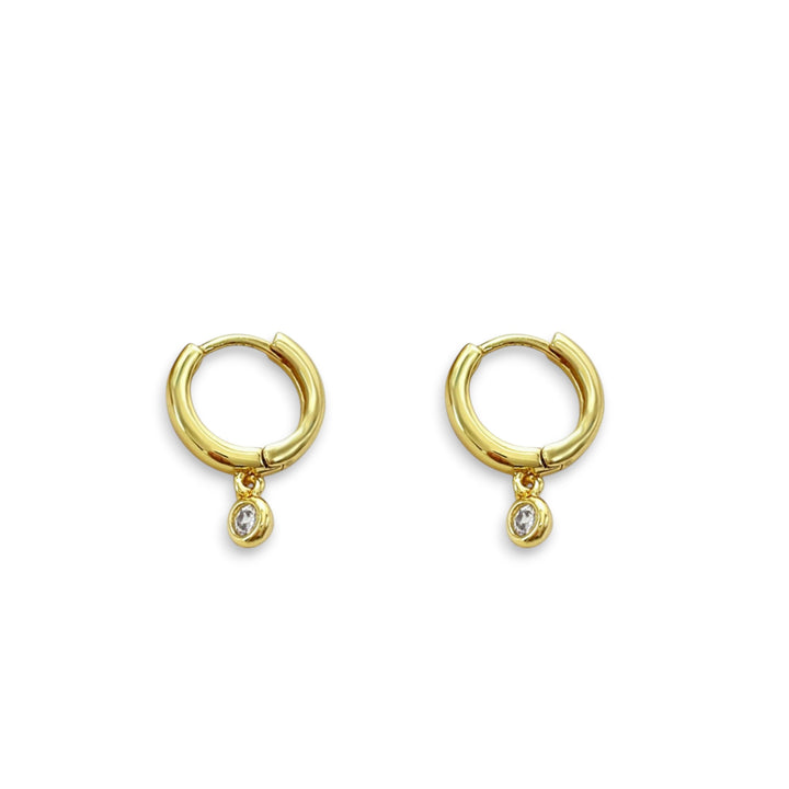 Argollas Brilla Hoop Gold