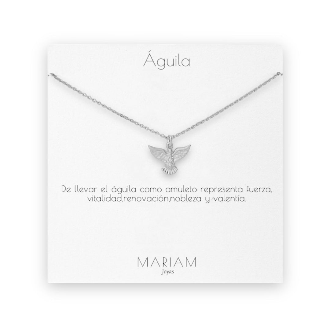 Collar Aguila Silver - Mariam Joyas