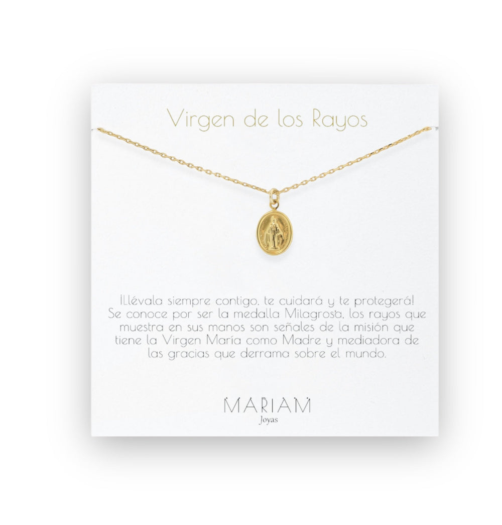 Collar Mini Milagrosa Gold - Mariam Joyas
