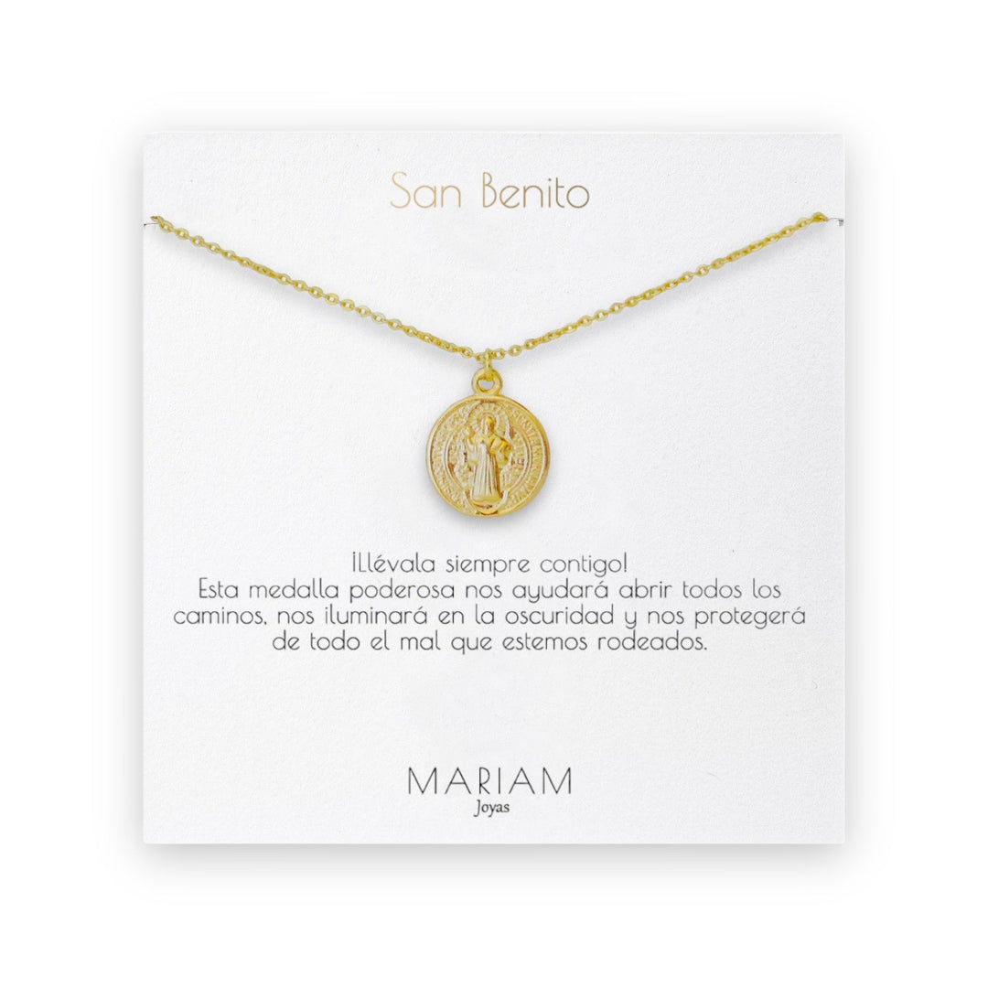 Collar San Benito Gold - Mariam Joyas