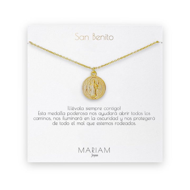 Collar San Benito Gold - Mariam Joyas