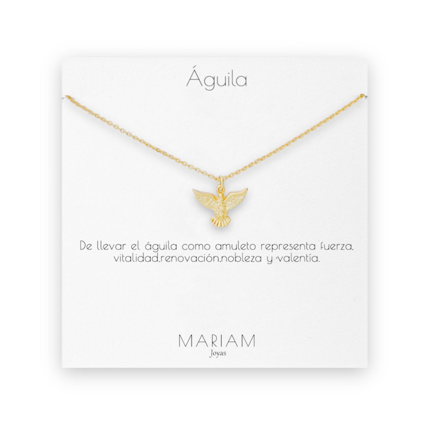 Collar Aguila Gold